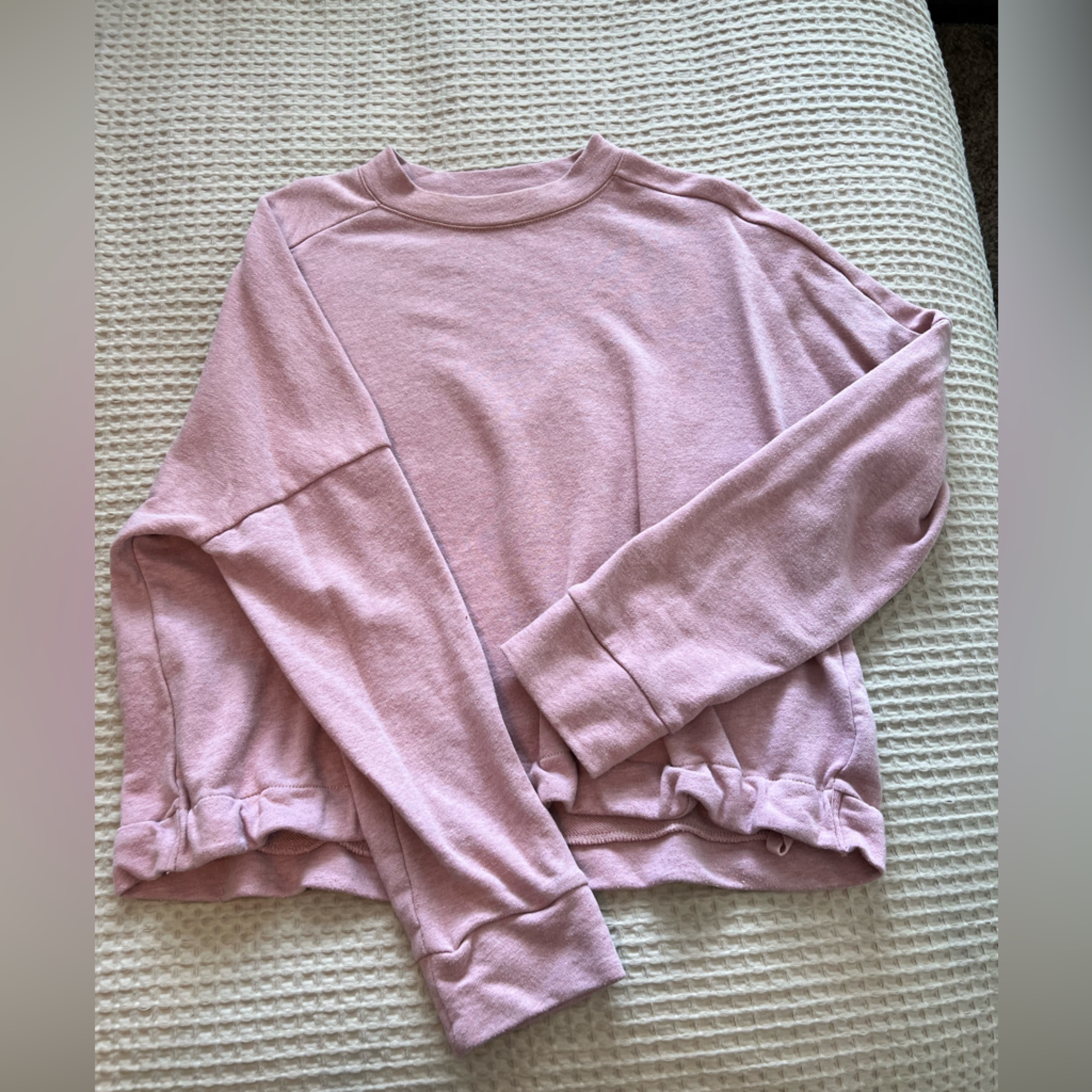 Fabletics Cropped Micro-Turtle Neck